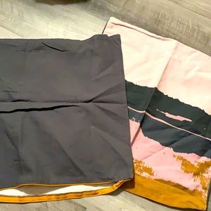 2 pillowcases for accent pillows